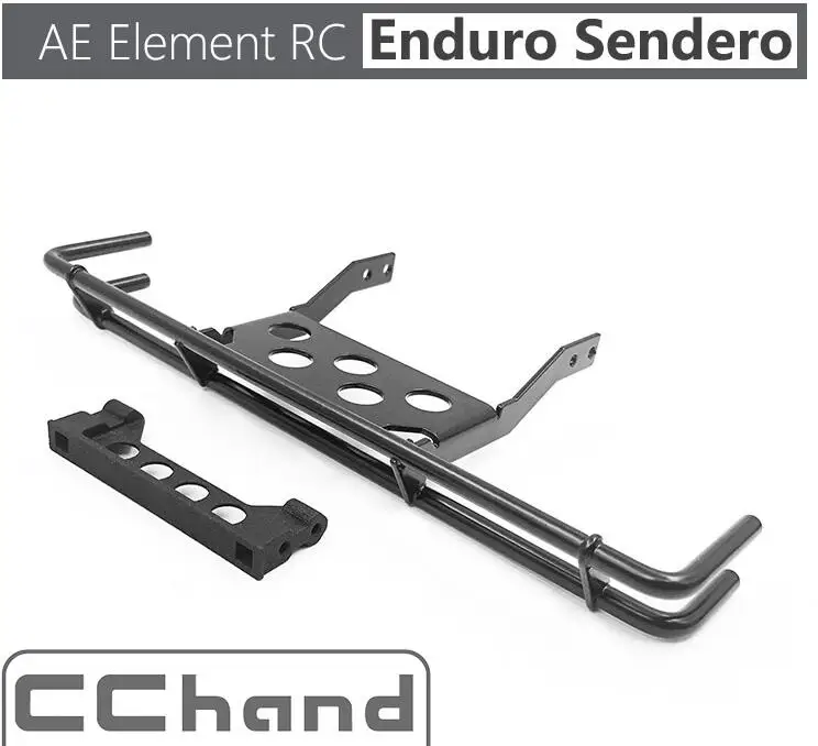 CChand металлический передний/задний бампер "KK" для AE Element RC Enduro Sendero 1/10 радиоуправляемая Игрушечная машина - Цвет: Rear bumper