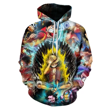 

Cool Fashion 3D Print Hoodies Funny Unisex Hoodies One Piece Print Hotstyle Pullover Sleeve Streetwear Sweatshirt Hoodie