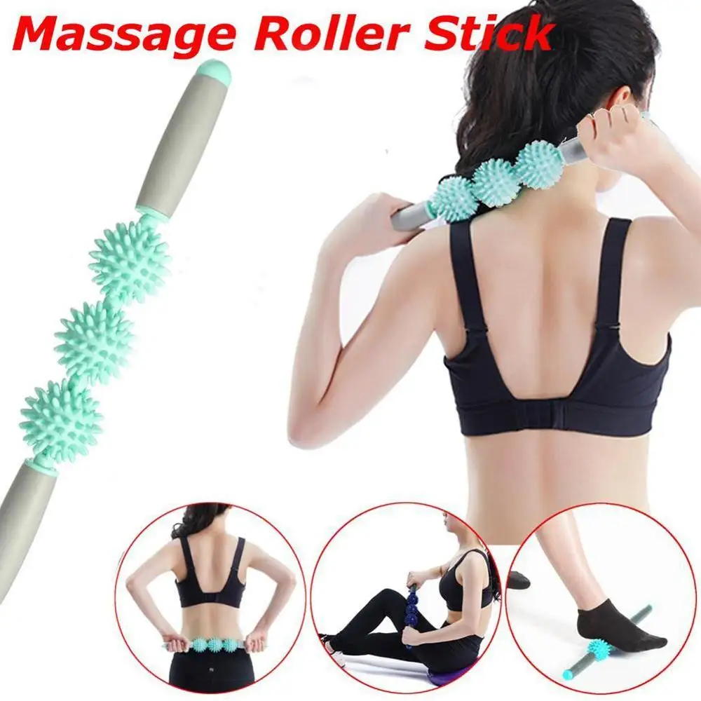 Anti Cellulite Massager Stick Anti-Cellulite Trigger Point Stick Body Foot Face Leg Slimming Massage Muscle Roller