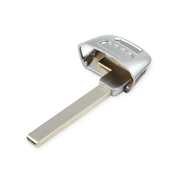 10x Chiave telecomando per Audi A4 A5 Q7 SQ7 2017 2018/TT 2016-2018 - KEYYOU 10x Di Emergenza Intelligente Auto Chiave A Distanza Lama Inserto In Bianco per Audi