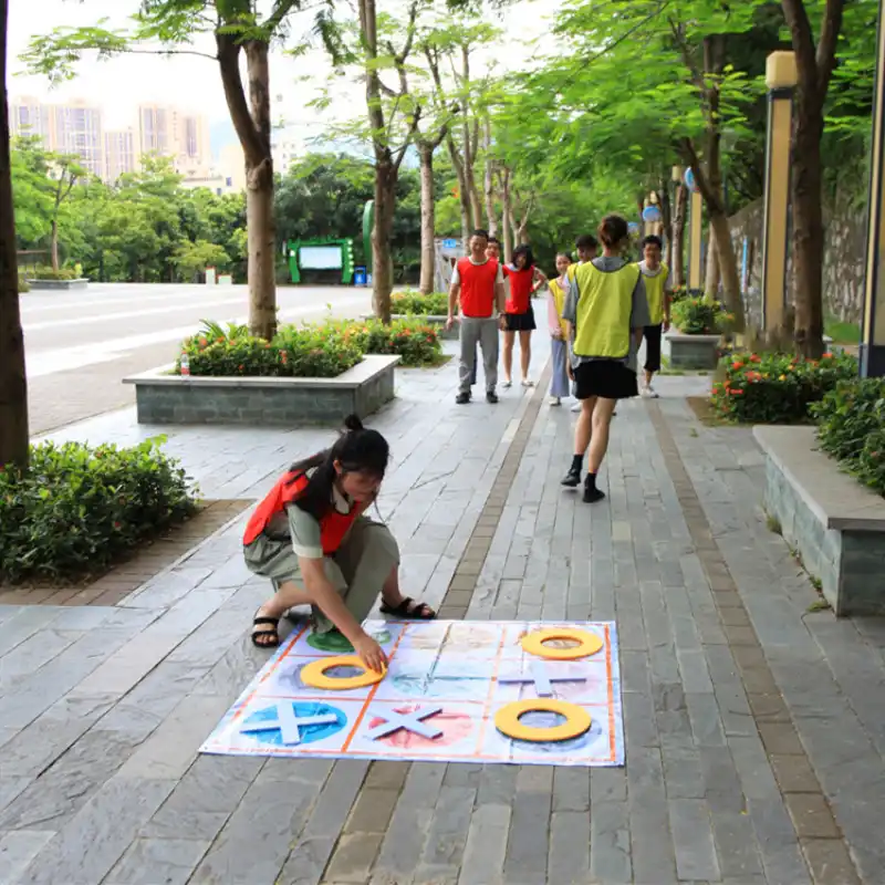 巨大な五目並べ屋外ゲームスポーツおもちゃリレーレースバックギャモンチームビルディングチームワークゲーム速度知的おもちゃ子供家族ゲーム Aliexpress