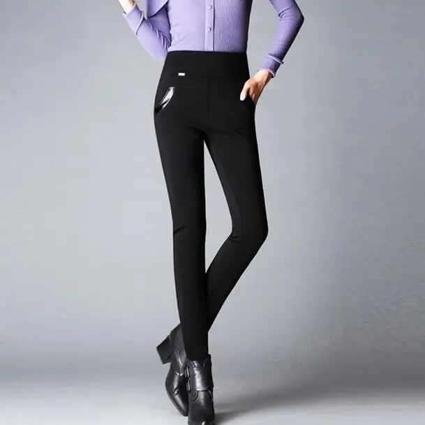 Pus Size 6XL Leggings Autumn Winter Leggings Women High Waist Skinny Legging Long Pants Winter Leggings DF195