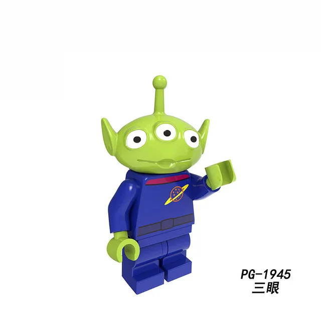 Игрушка "Дисней" История 4 Figuren Woody Buzz Lightyear Darth vader Zurg Bouwstenen kids speelgoed duplo playmobil подарок