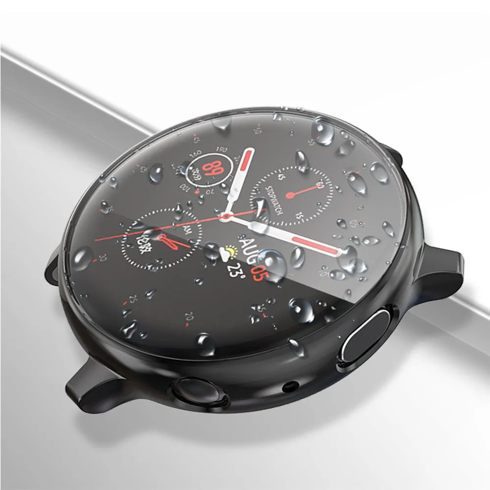 10 шт. защитная рамка для часов, чехол для samsung Galaxy Watch Active 2 40 мм 44 мм, защитные аксессуары для часов из ТПУ