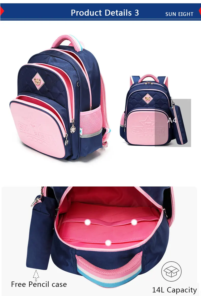 Солнечная восьмерка, Новое поступление, первоклассный Детский рюкзак, школьные сумки для мальчиков, Детская сумка, рождественский подарок