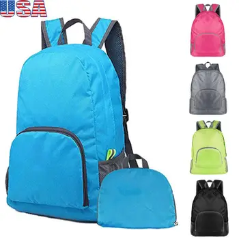 

Unisex Foldable Outdoor Sport Hiking Camping Travel Backpack Daypack RucksackBag