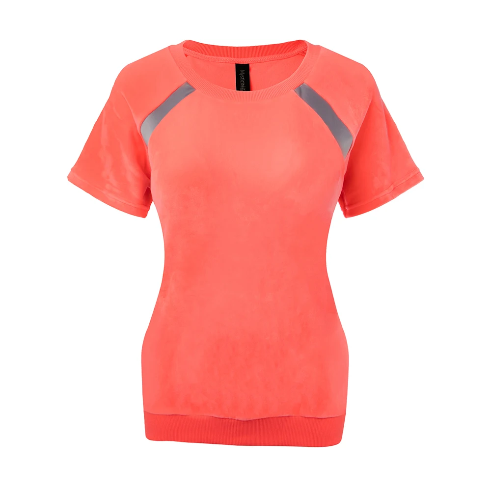 

Women's Short-sleeved T-shirt Sports Running Workout Gym Wear Shirt New High-quality Breathable Strong Sports T-shirt