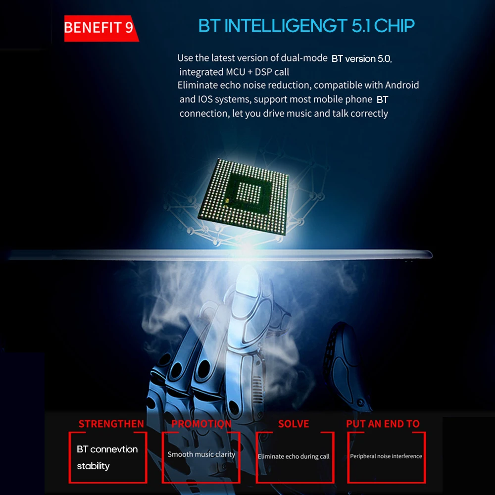 FM передатчик Bluetooth BT5.1 автомобильный комплект MP3-плеер светодиодный двойной USB Автомобильное зарядное устройство дисплей напряжения Micro SD TF воспроизведение музыки