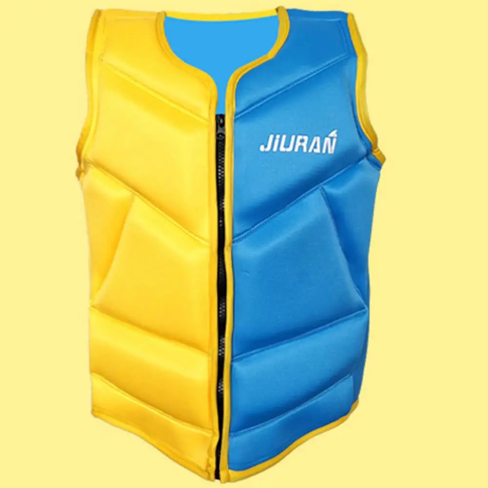 

Adult Floating Jacket Rescue Buoyancy Convenient Fishing Vest Outdoor Neoprene Detachable Swimming Fishing Life Jacket Durable