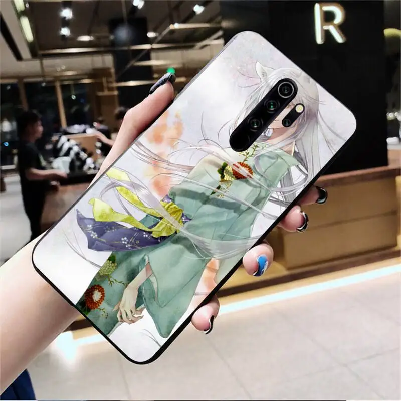 CUTEWANAN anime Kamisama Hajimemashita Tomoe Silicone Black Phone Case for Redmi Note 9 8 8T 8A 7 6 6A Go Pro Max Redmi 9 K20 phone cases for xiaomi Cases For Xiaomi