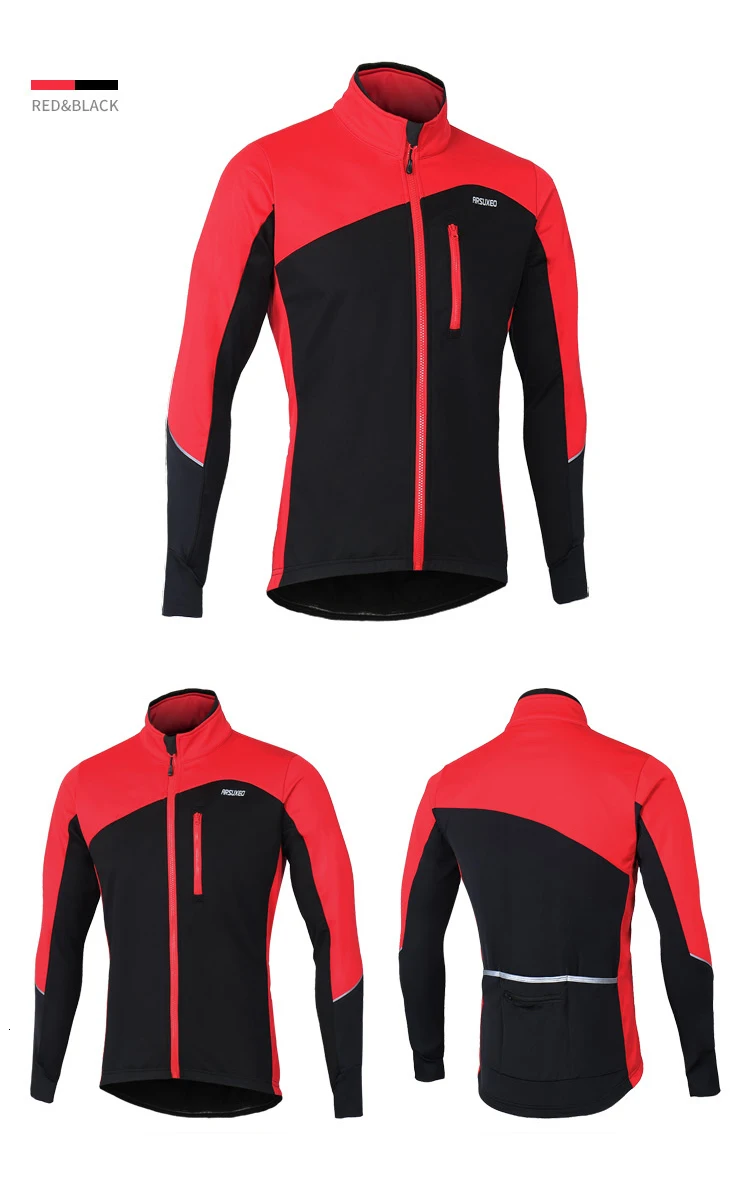 ARSUXEO Veste Velo Hiver Thermique зимняя куртка для велоспорта ветровка водонепроницаемая куртка для велоспорта