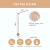 7Pcs  Assembly Rattles Bracket Set Infant Crib Mobile Bed Bell Bracket Protection Newborn Baby Toys Wooden Bed Bell Accessories 4
