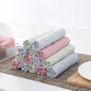 

Absorbent Microfibre Kitchen Tea Towels Dish Drying Cleaning Towel Cloth