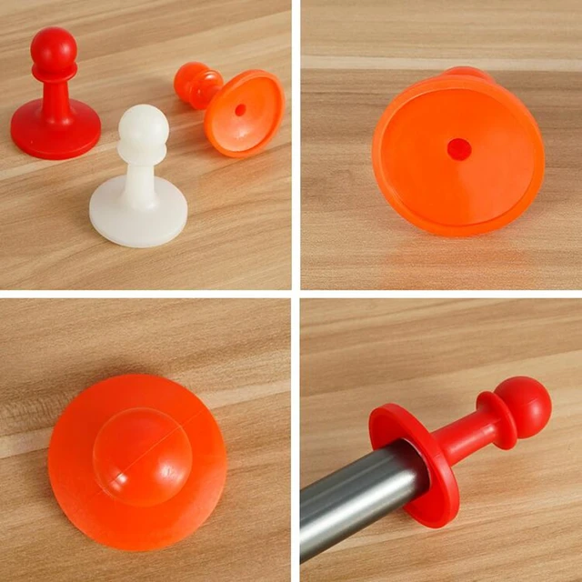 1Pc Kültéri Kemping Lombkorona Pólus Világító Villámvédelmi Sapka Sátor Tartószigetelt Műanyag Sisak - Image 2