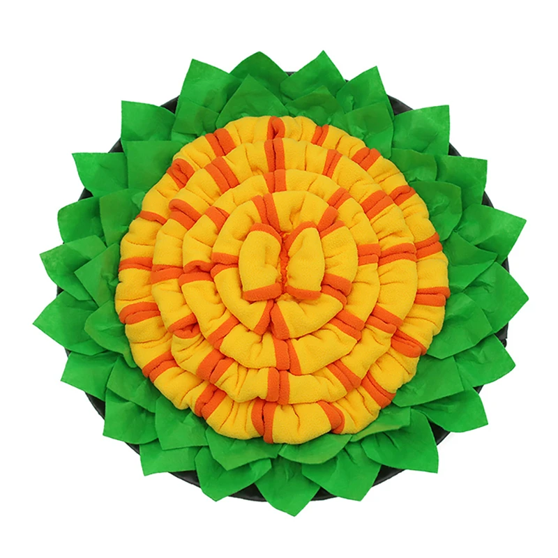 Alfombrilla de entrenamiento para perros y mascotas, manta de olfting, almohadillas de lana desmontables, esterilla para perros, alivia el estrés, rompecabezas, juguete para mascotas, almohadilla para la nariz