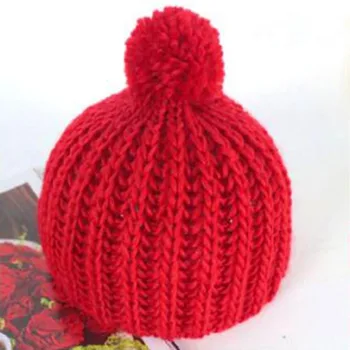 

Winter Knitted Pompom Ball Kids Hat Warm Soft HIP HOP Knitted Hats For Boys Girls Hat Caps Children Skullies Beanies Hat Gift