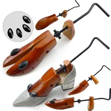 Unisex 1pcs Shoe Stretcher Wooden Shoes Tree Shaper Rack,Wood Adjustable Flats Pumps Expander Trees Size S/M/L For Men Shoes