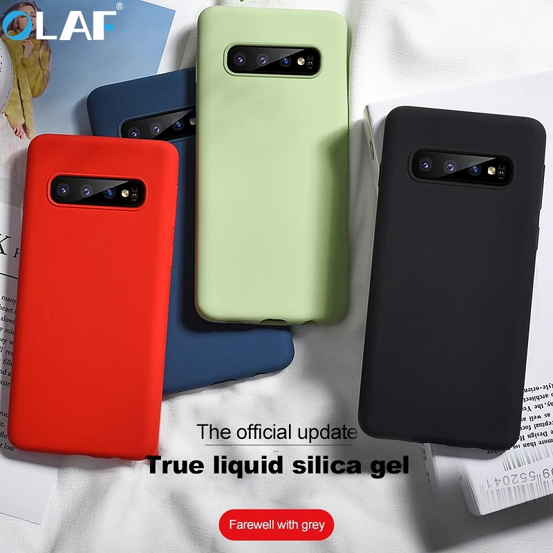 

Original Soft Liquid Silicone Case For Samsung Galaxy A50 A70 A10 A20 A30 M10 M20 M30 A7 2018 Note8 9 S8 S9 S10 Plus S10e Cases