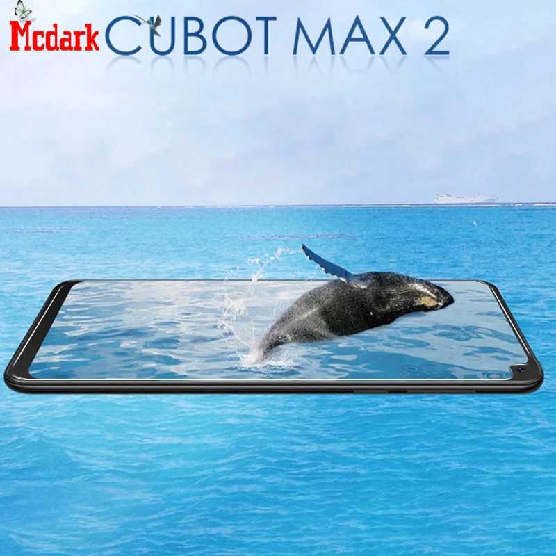 Mcdark 2.5D 9H закаленное стекло для Cubot Max 2 защита экрана 6 8 дюймов телефона защитная