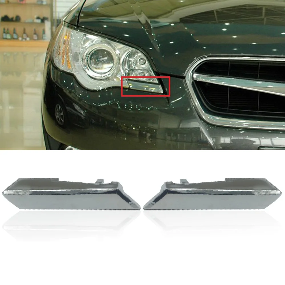 Кепки QX для Subaru Legacy Outback 2003 2004 2005 2006 2007 2008 2009 фар автомобиля шайба сопловая заглушка Кепки 86636AG260 86636AG250