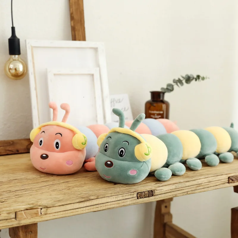 VOZRO гусеница ворс игрушки мягкие влюбленные червь детский подарок Almofada Coussin Cojines сиденье Подушка Декоративные Подушки
