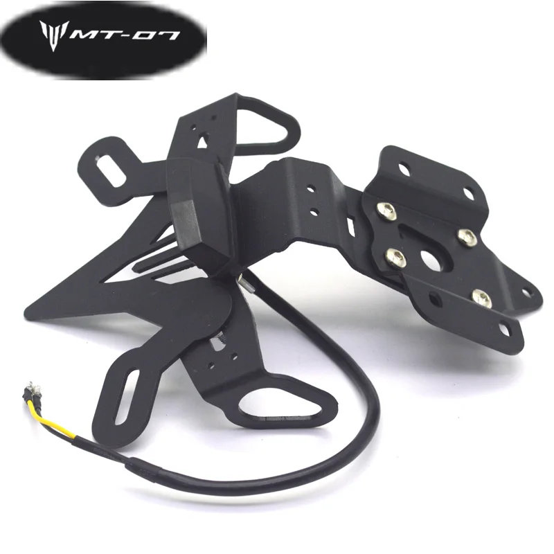 

Держатель номерного знака для YAMAHA MT-07 MT 07, MT07, FZ-07 FZ07, 2014- 2020, 2019, 2018, 2017, аксессуары для мотоциклов, заднее крыло