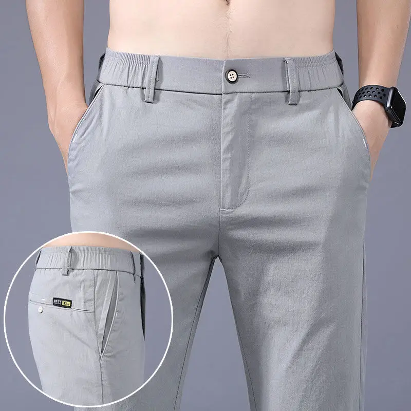 Best Lightweight Men Pants Summer Mens Pants Quick Dry Elastic Men