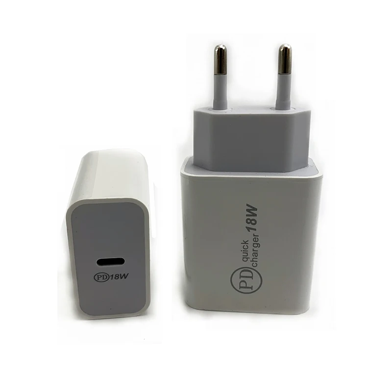 50 шт./лот BRSUANG usb type-C 18 Вт PD зарядное устройство USB-C Быстрая зарядка для iPad Pro iPhone 11 11 Pro huawei mate 30 Pro адаптер питания