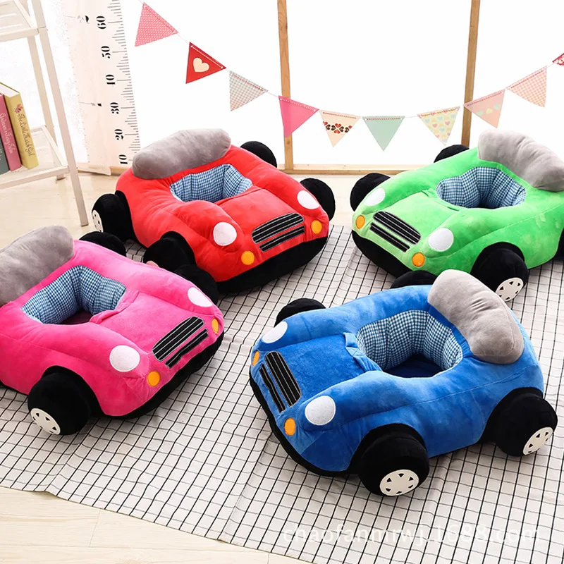 

New Style Creative Baby Learn Seat Sofa Cute Baby Lazy Learning Seat CHILDREN'S Cartoon Plush Car Gift