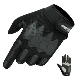 Осенние и зимние теплые Нескользящие износостойкие перчатки для вождения ветрозащитный для езды спортивные перчатки мужские