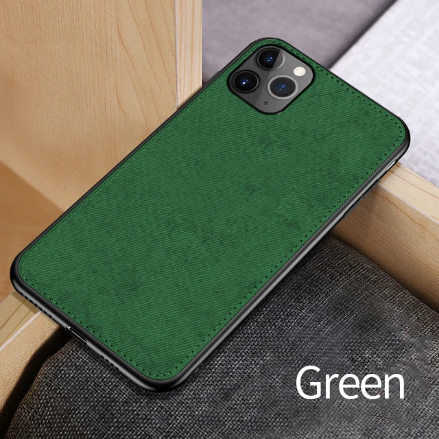 Green Роскошный Бэтмен Рождественский олень тканевый чехол для телефона для iPhone 11 Pro XS XR XSMA X 7 8 6 6s Plus Ультратонкий силиконовый чехол - Цвет: Green