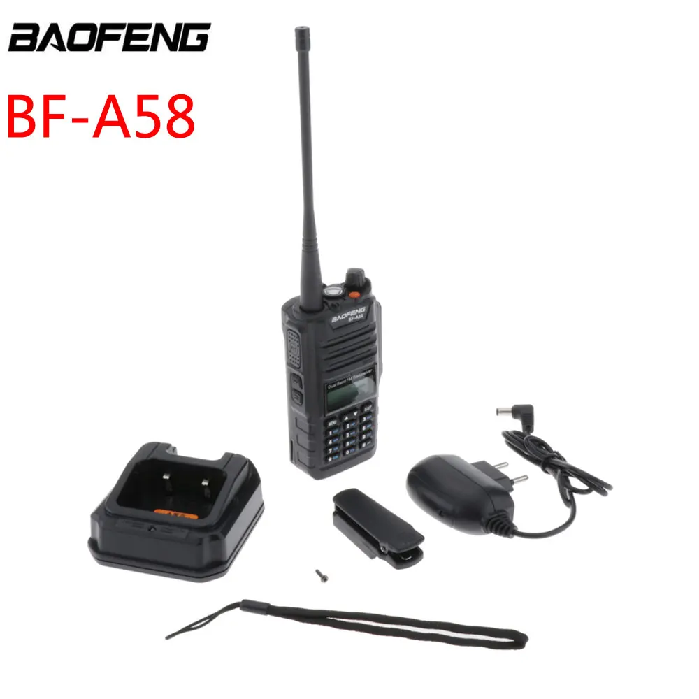 Baofeng BF-A58 портативная рация Двухдиапазонная V/UHF портативная двухсторонняя радио профессиональная CB радиостанция Baofeng BF A58 трансивер