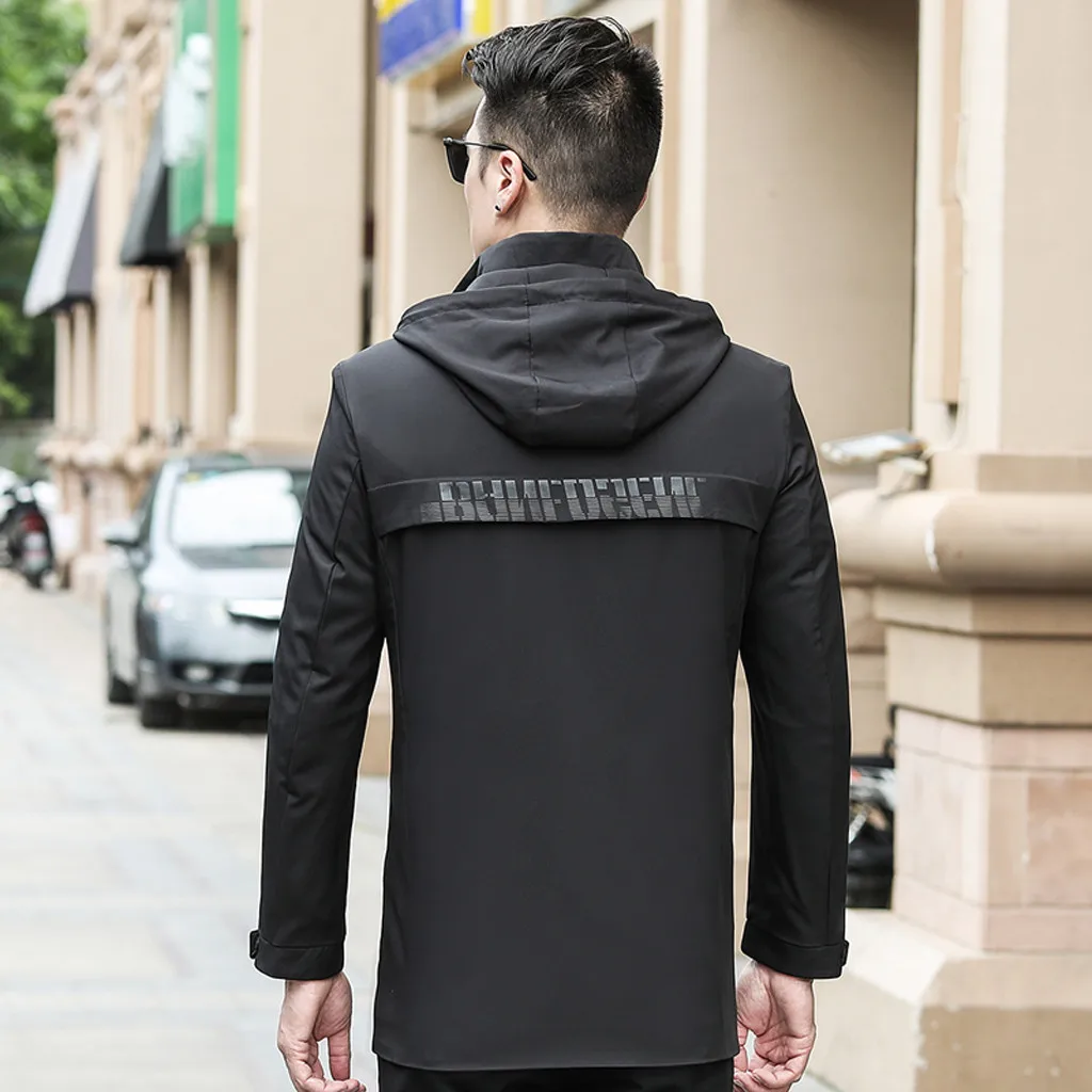 JAYCOSIN, мужские куртки осень-зима, Jaqueta Masculino, одноцветная Повседневная Уличная ветровка, теплая куртка, пальто, Chamarra Hombre, 19AUG19