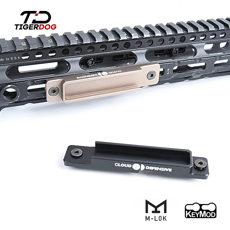 Airsoft Tactical Flashlight System Pressure Switch Pad RAT Tail Slot For Airsoft M300 M600 M400 Light DBAL-A2 M-lok keymod Rail