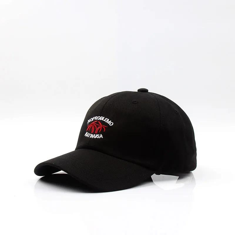 Бейсбольная кепка для женщин и мужчин, регулируемая хлопковая кепка высокого качества, Кепка унисекс, повседневная Кепка s, мода, стиль - Цвет: black