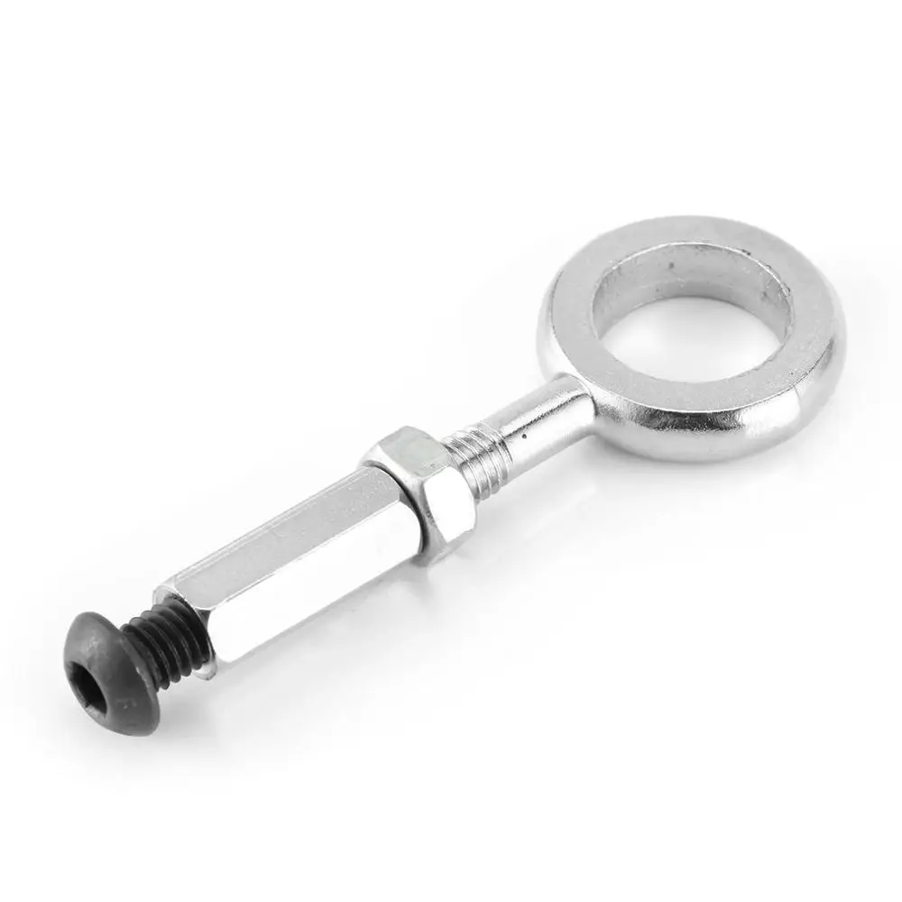 Electric Buckle Scooter Shaft Locking For Xiaomi M365 Alloy steel Pull ring screw Set Tools Protection Durable new - Цвет: Белый