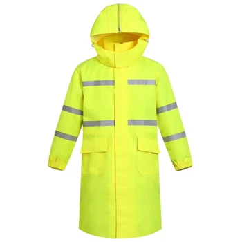 

Fashion Universal Raincoat Jacket Motorcycle Reflective Stylish Rain Coat Impermeable Waterproof Capas De Chuva Rain Gear YY50RC
