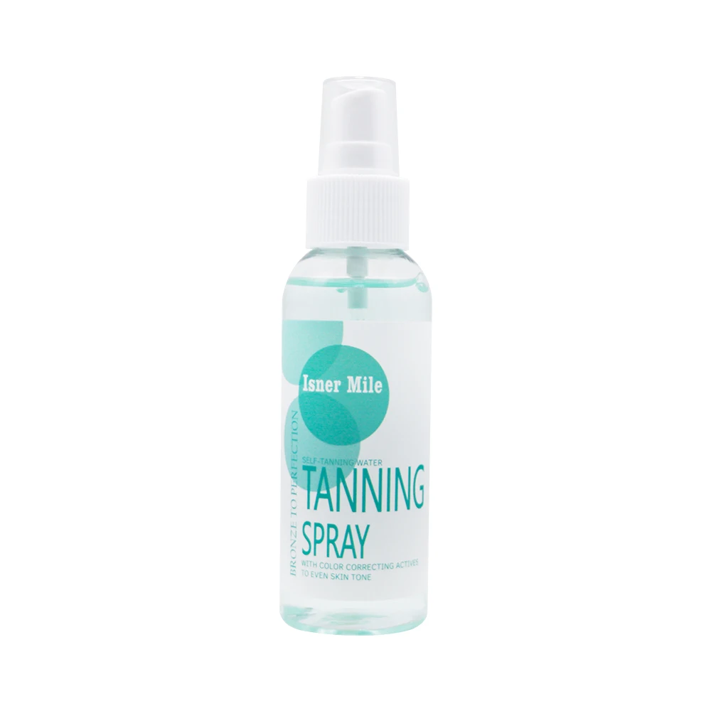 

ISNER MILE Self Tanner Tanning Water For The Body Fast Tanning Spray deep dark and long lasting