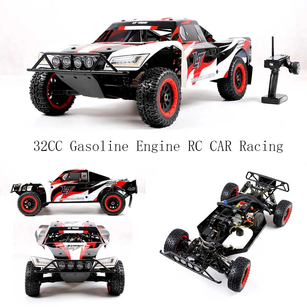 ROFUN LT 1/5 4WD RC гоночный автомобиль 32CC бензиновый двигатель|Радиоуправляемые