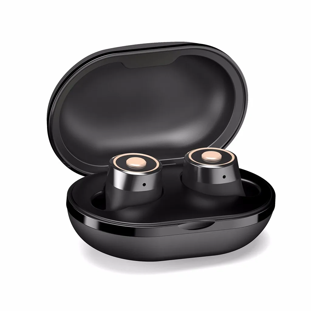 Mosunx TWS mini dual V5.0 беспроводной Bluetooth наушники-вкладыши Встроенный микрофон с 800 мАч зарядная коробка спортивные наушники