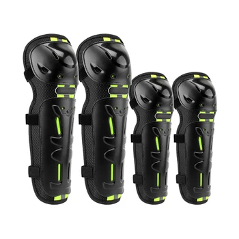 

4pcs Motorcycle Knee Pad Elbow Protector Night Reflective Protective Gear Thickening Protection Moto Accessories Dropship