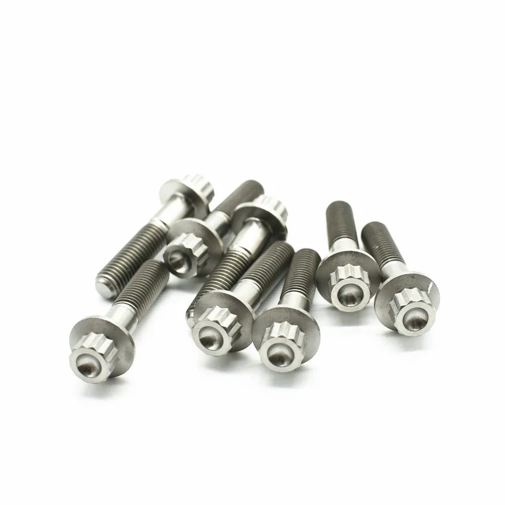 Титановые болты M7x32mm для BBS HRE SSR BC работа OZ лучи внешний двенадцати угловой фланец