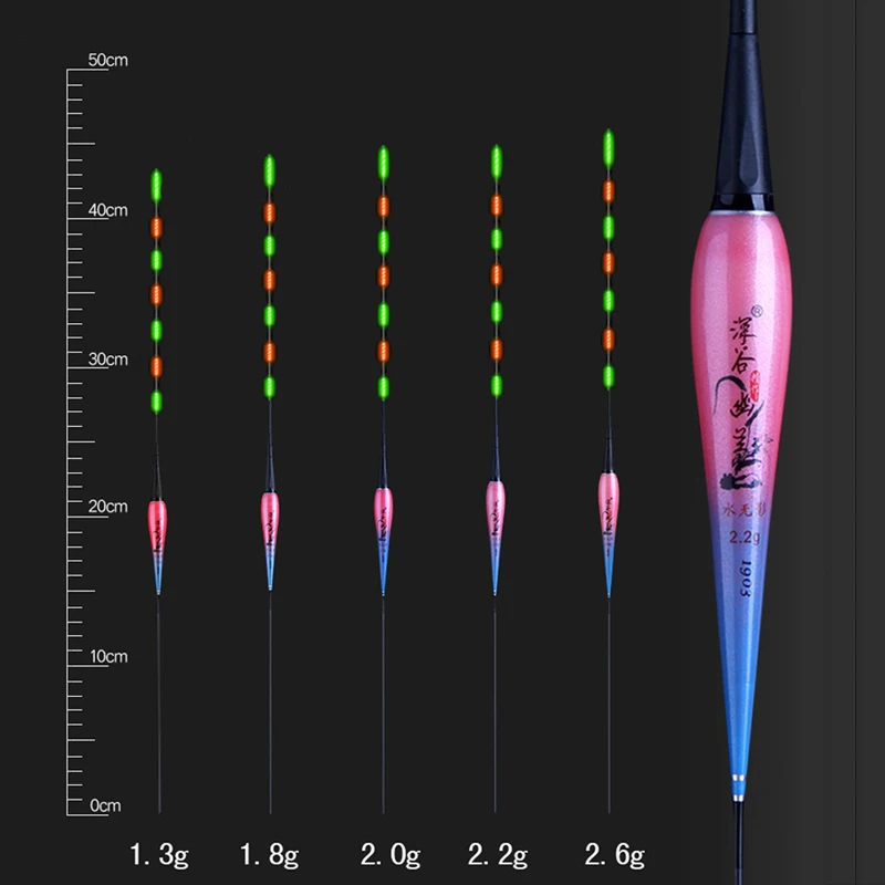 Funhe Smart Fishing Floats датчик силы тяжести светодиодный Электрический светящийся яркий