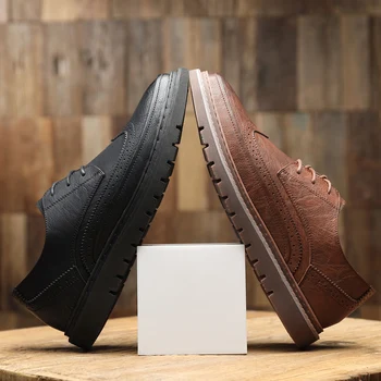 

sapato casual spring hombre man Male large classic xiaomi cuero Mens black scarpe autumn size breathable mens male masculino de
