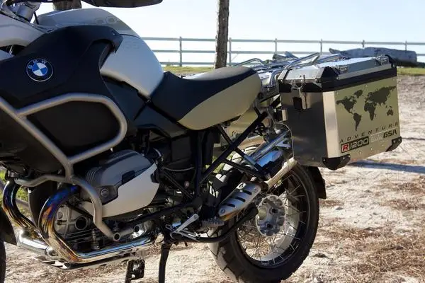 Мотоцикл GS Набор наклеек "R1200 карта мира приключений" для Touratech Panniers