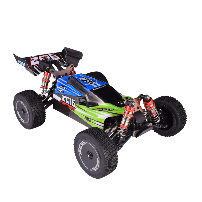 Wltoys XK 144001 1:14 RC автомобиль 60 км/ч высокая скорость RC гоночный автомобиль 2,4 ГГц RC багги 4WD Электрический внедорожный Дрифт Abosber автомобиль красный/зеленый
