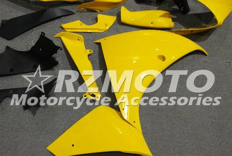 4 подарки ABS литья под давлением Обтекатели комплект подходит для YAMAHA YZF-R1 2013 12 13 14 R1 обтекатель набор на заказ все желтые яркие