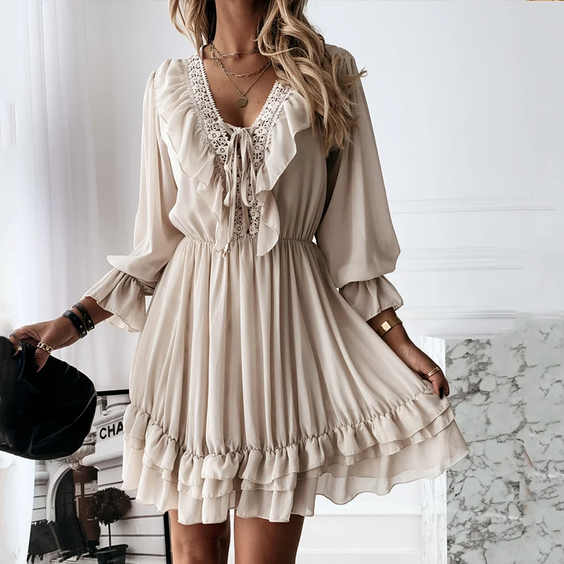 Остин Платье Бежевое фото 10