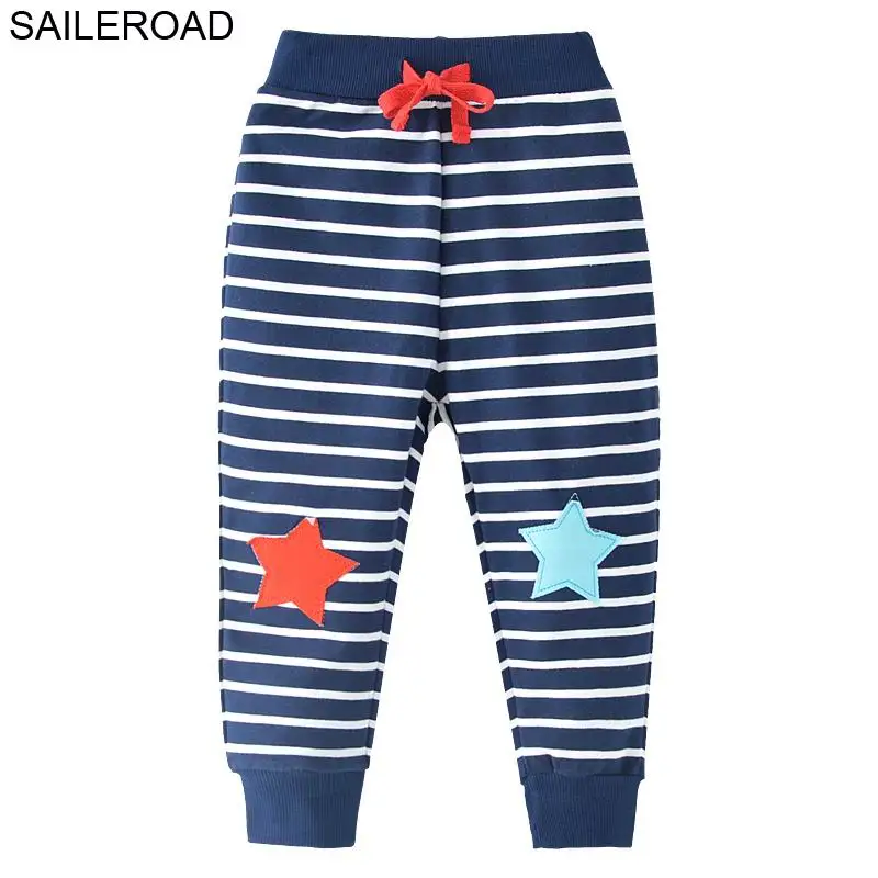 7018 same picture SAILEROAD/модные спортивные штаны с пятью звездами для маленьких мальчиков; коллекция года; зимние детские леггинсы для мальчиков; одежда; Хлопковые Штаны для маленьких мальчиков; одежда - Цвет: 7018 same picture