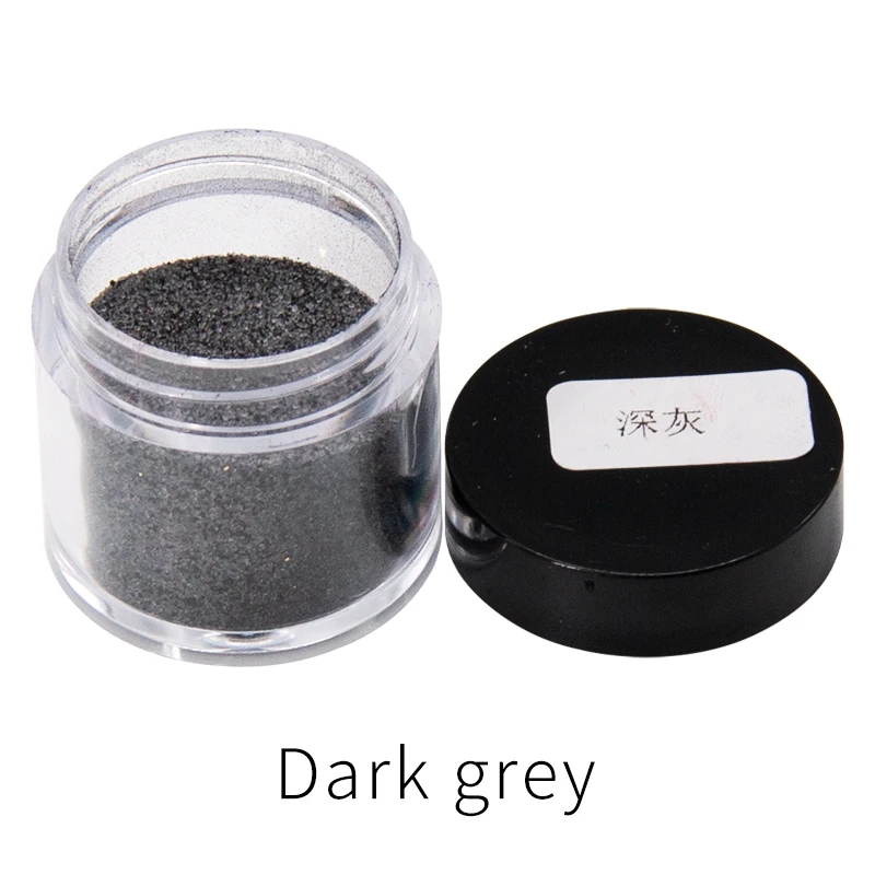 10g Dark Gray Color Fast-dying Fabric Dye Pigment for Dye Clothes Feather Bamboo Eggs and Clips Acrylic Paint Powder